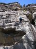 Rockclimbing At Nowra