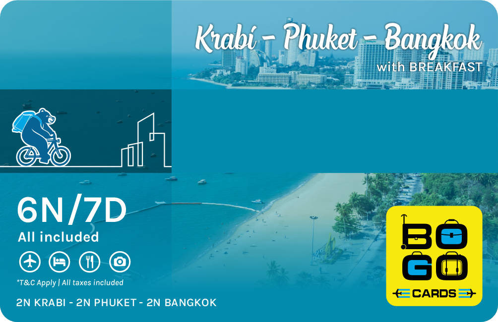 Phuket Krabi Bangkok with Flights - Block for Rs. 2000 only
