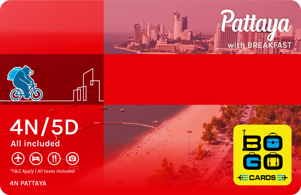 4N Pattaya with Flights - Block for Rs. 1000 only