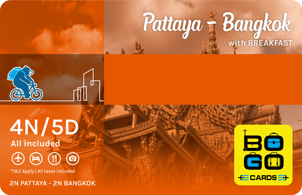 2N Pattaya 2N Bangkok with Flights - Block for Rs. 1000 only