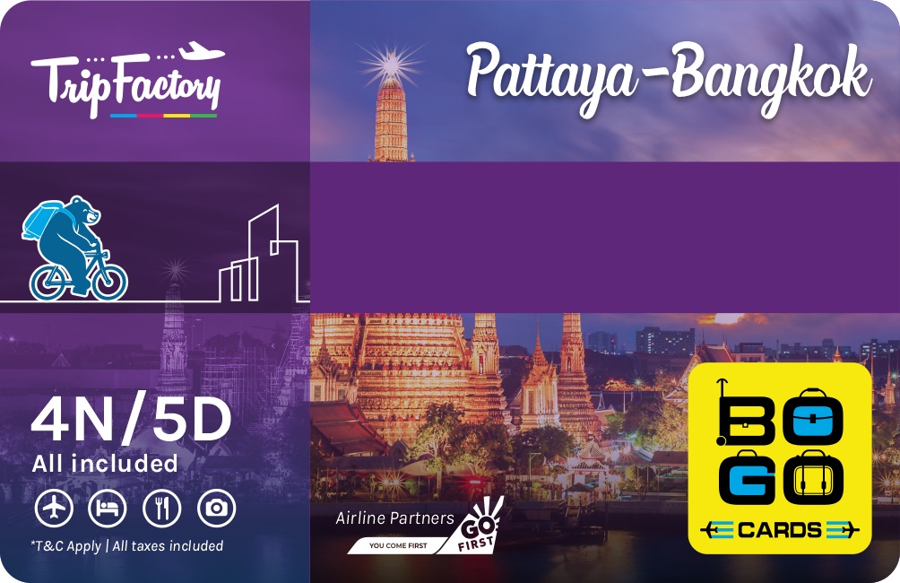 BOGO to Pattaya Bangkok