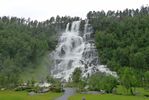 Tvindefossen Waterfall