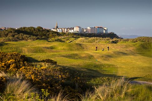 Tenby Golf Club - White And Yellow
