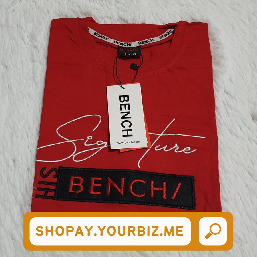 BENCH RED T-SHIRT
