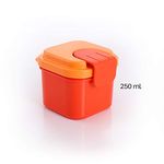 Tupperware Plastic Snack Box Klik Klak Container Set 250ml,1.2l 3pc