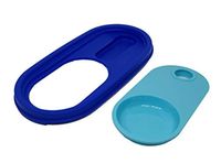 Tupperware Modular Mates Oval Lid Only, Set of 4, Multicolor