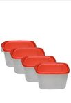 Tupperware New Smart Saver #2, 1.1 Litres, 4-Pieces
