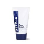Ustraa De-Tan Cream for Men (50g) And Ustraa Face Wash Oily Skin and Face Scrub De-Tan (Pack of 2)