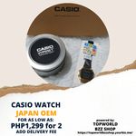 CASIO ILLUMINATOR BLACK GOLD