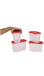Tupperware New Smart Saver #2, 1.1 Litres, 4-Pieces