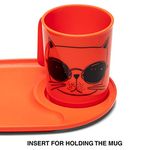 Tupperware Illumina Mug & Snack Plate Set of 2
