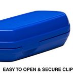 Tupperware Polypropylene Egg Storer, Blue