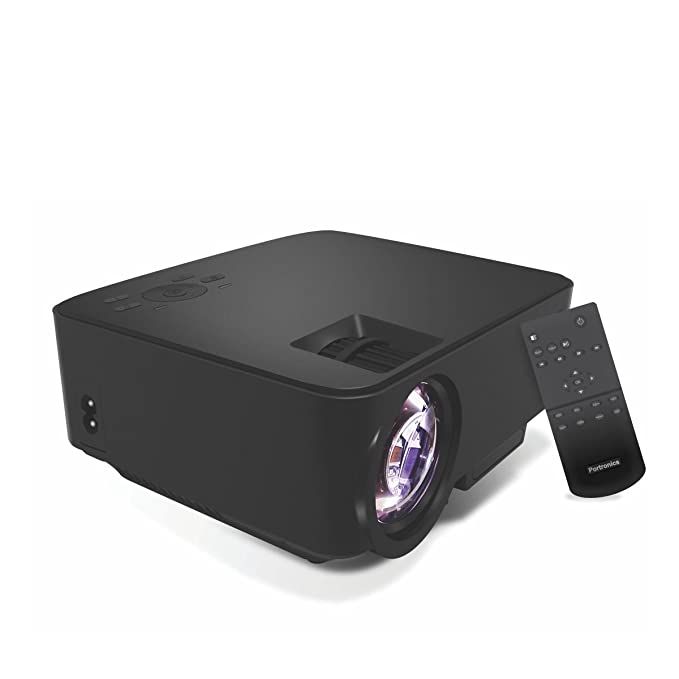 Portronics POR 624 Portable LED Projector (Black)