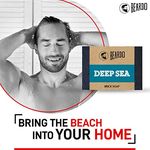 Beardo Charcoal and Deep Sea Brick Soap Combo