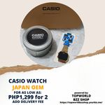 CASIO WATCH JAPAN OEM GOLD