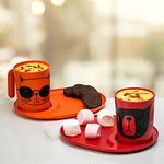 Tupperware Illumina Mug & Snack Plate Set of 2