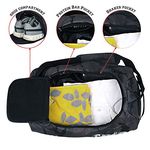 Urban Tribe Plank 23 Liters Sports Gym Bag with Separate Shoe Compartment (Camo)