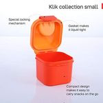 Tupperware Plastic Snack Box Klik Klak Small Container 250ml 4pc