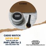 CASIO WATCH JAPAN OEM BLACK GOLD