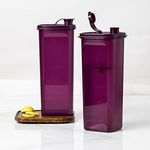 Tupperware Fridge Bottle Pitcher Slim Line 2l 2pc