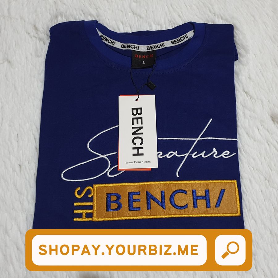 BENCH BLUE T-SHIRT
