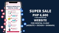 DENTAL CLINIC (WEBSITE + DESIGN + DOMAIN)