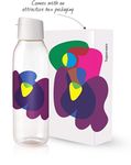 Tupperware Round 750ml Fliptop Bottle Cool n Chic, Bright n Chirpy 2pc