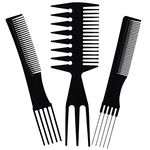 Kabello Professional Parlour Use Hair Cutting Scissor For Men And Women Accessories, Black Pack Of 1 (Combo)