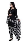 ANNI DESIGNER Women's Crepe Printed Salwer Suit (rudra Colors_Free Size)