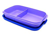 Tupperware My Lunch Box, Purple and Blue Multicolor, Set of 1, (Color May Vary)