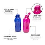 Tupperware Aquasafe Eco Fliptop Bottle 2l 2pc