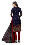 Avisha Designer Fancy Synthetic Printed Unstitch Dress Material for Women (Free Size)