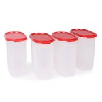 Tupperware Oval Dry Storage Containers 1.7L 4pc