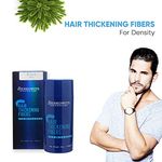 BERKOWITS HAIR & SKIN CLINICS Hair Building Thickening Fiber (Black) - Set of 6
