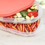 Tupperware Fridge Stackable Low 1pc