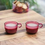Tupperware Polycarbonate Serving Cup - 4 Pieces, Purple, 150 ml