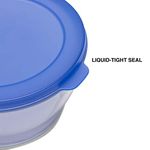 Tupperware Clear Medium Bowl, 610ml, Color May Vary