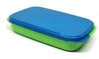 Tupperware My Lunch, Green and Blue Multicolor, Set of 1, (Colors May Vary)