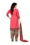 Rajnandini Women's Crepe Printed Unstitched Salwar Suit Material (Free Size)