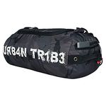 Urban Tribe Plank 23 Liters Sports Gym Bag with Separate Shoe Compartment (Camo)