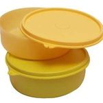 Tupperware Executive Plastic Container Set, 150ml, Set of 2, Assorted Color