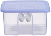 Tupperware Fridge Smart Small Box, 1 Litre (163),Multicolor