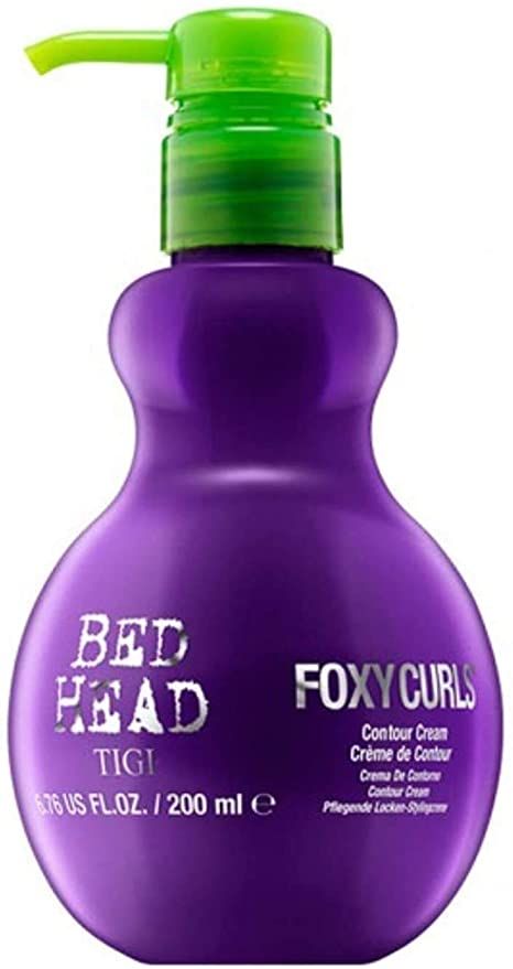 TIGI Bed Head Foxy Curls Contour Cream, 6.76 Ounce (Pack of 2)