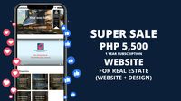 REAL ESTATE (WEBSITE + DESIGN)