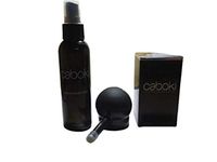 Caboki black hair building fiber,Pump, Caboki Volume Control Mist(combo Pack)