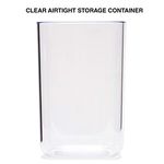 Tupperware Dry Snacks Storage Container Clear Canister 1.3l 2pc