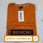 BENCH MUSTARD T-SHIRT