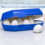 Tupperware Polypropylene Egg Storer, Blue